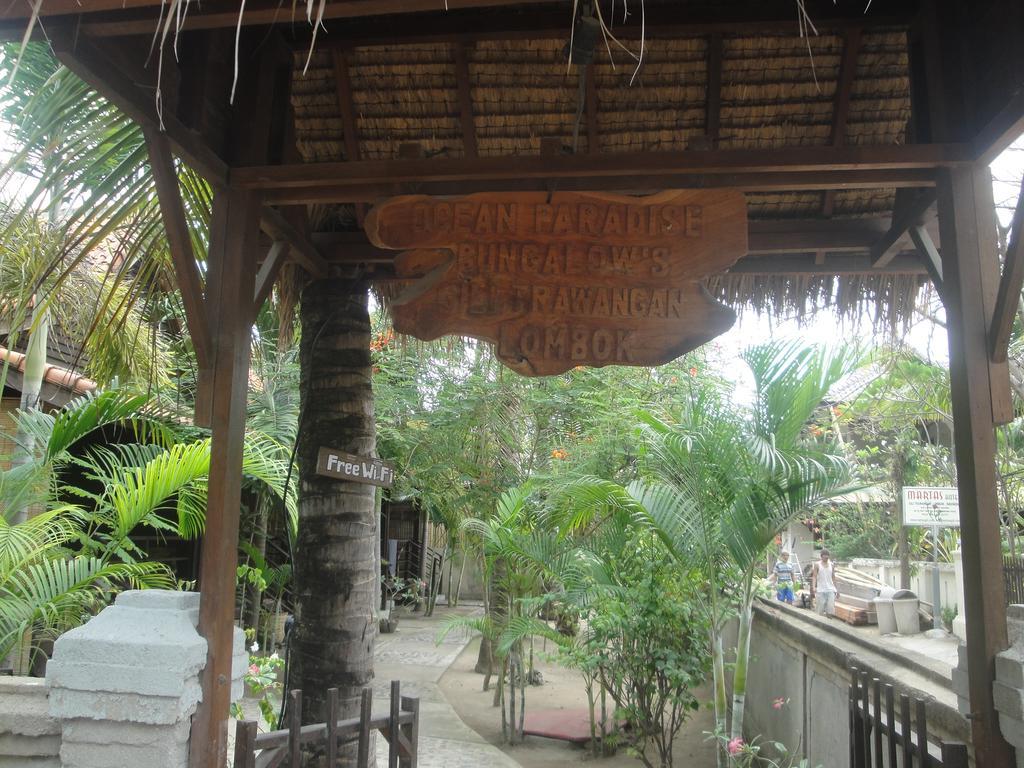 Oceane Paradise Bungalow Gili Trawangan Luaran gambar