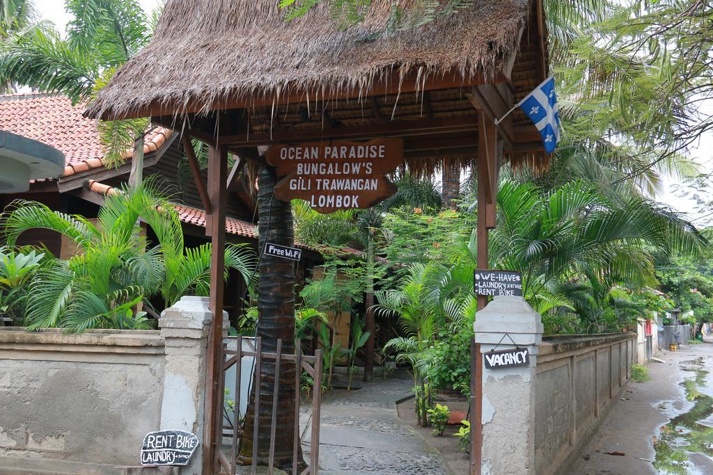 Oceane Paradise Bungalow Gili Trawangan Luaran gambar