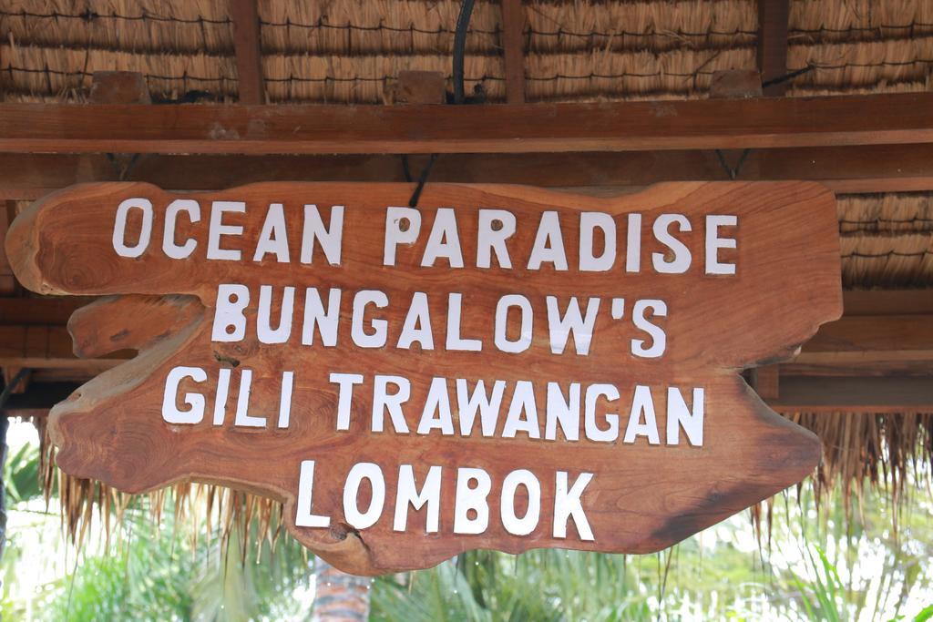 Oceane Paradise Bungalow Gili Trawangan Luaran gambar