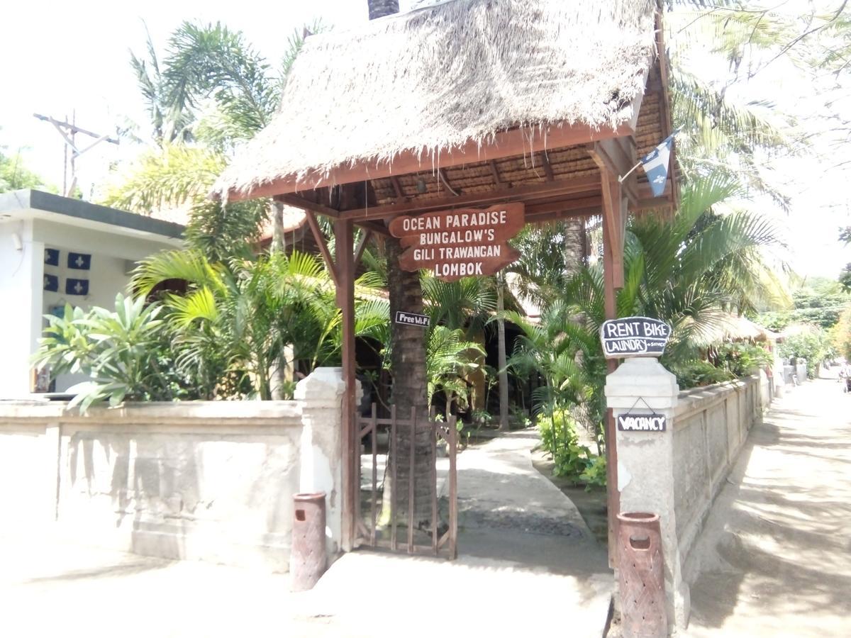 Oceane Paradise Bungalow Gili Trawangan Luaran gambar